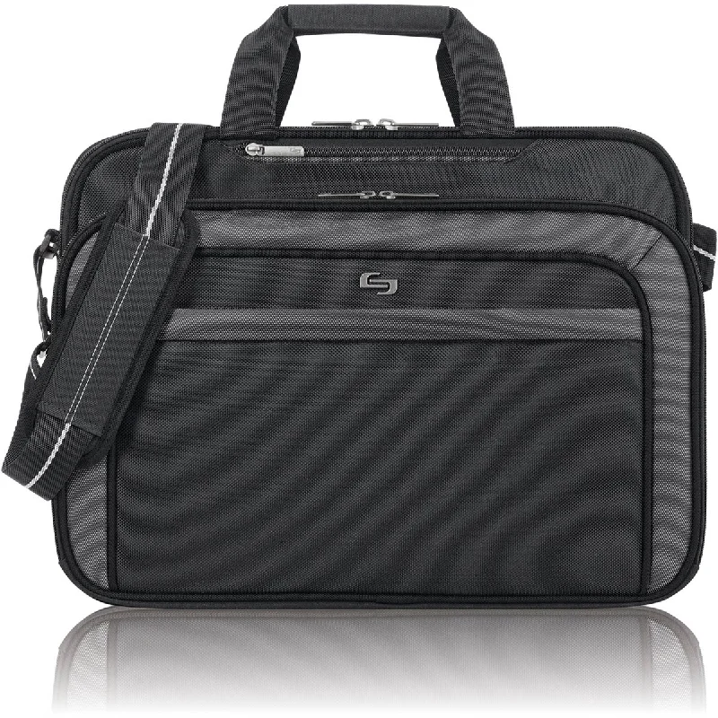 versatile briefcase for both travel and business -Solo Pro 17.3In Checkfast Briefcase