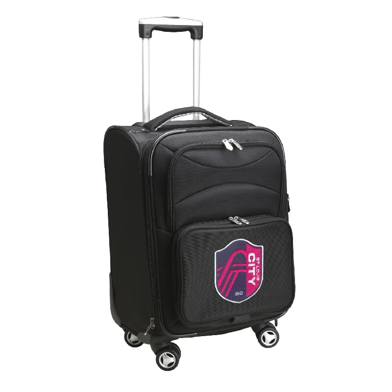 suitcase for unique packing needs-St. Louis City SC  21" Carry-On Spinner Luggage