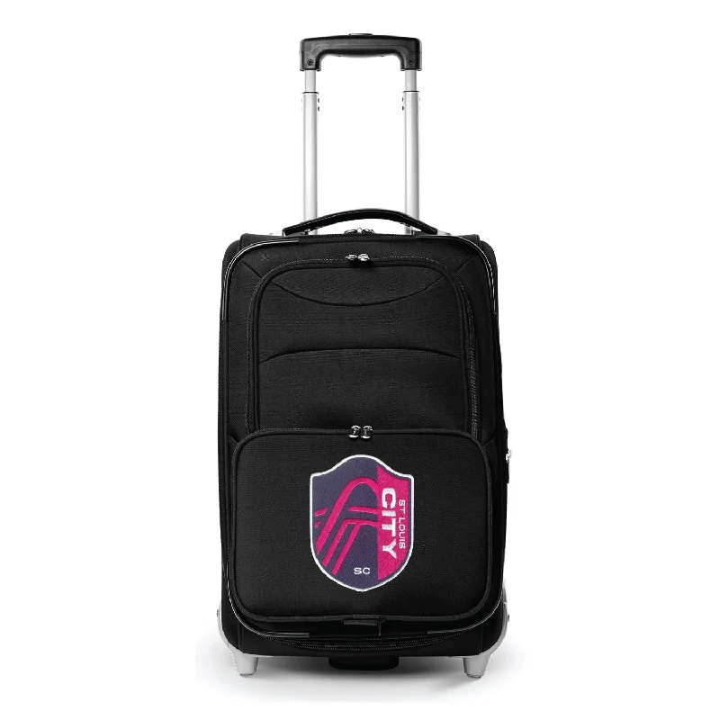 suitcase with temperature-resistant design-St. Louis City SC  21" Rolling Carry-On Luggage