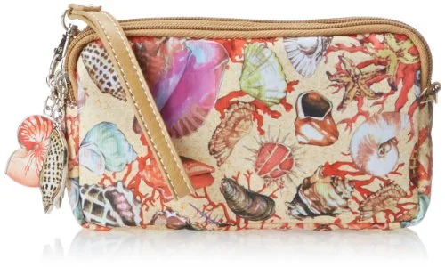 suitcase for eco-conscious packing-Sydney Love Seashell Accessory Pouch Cosmetic Case,Multi,One Size