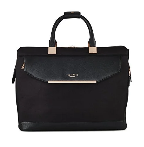 suitcase for seamless business trips-Ted Baker Womens Albany Softside Holdall Bag (One Size, Black)