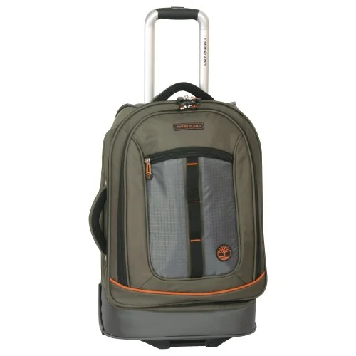 suitcase for efficient storage solutions-Timberland Luggage Jay Peak 21 Inch Wheeled Upright, Burnt Olive, One Size