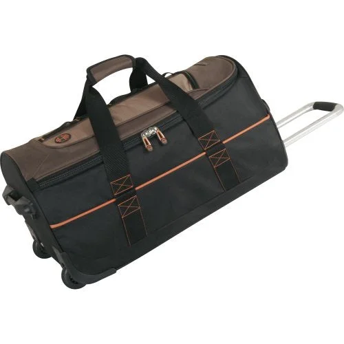 best suitcase for frequent flyers-Timberland Luggage Jay Peak 24 Inch Wheeled Duffle, Cocoa, One Size