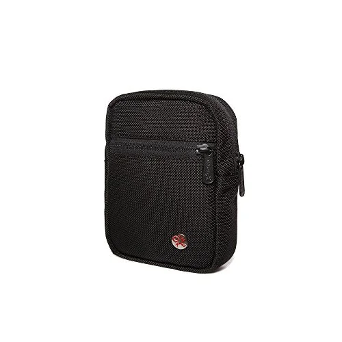 suitcase with laptop compartment-Token Bags Grand Army Zipper Pouch, Black, One Size