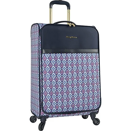 suitcase with smooth interior organization-Tommy Bahama Honolulu 24 Inch Expandable Spinner Suitcase