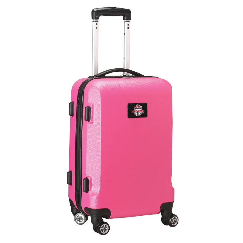 suitcase with a sturdy build for travel-Toronto FC 21"Carry-On Hardcase Spinner- Pink