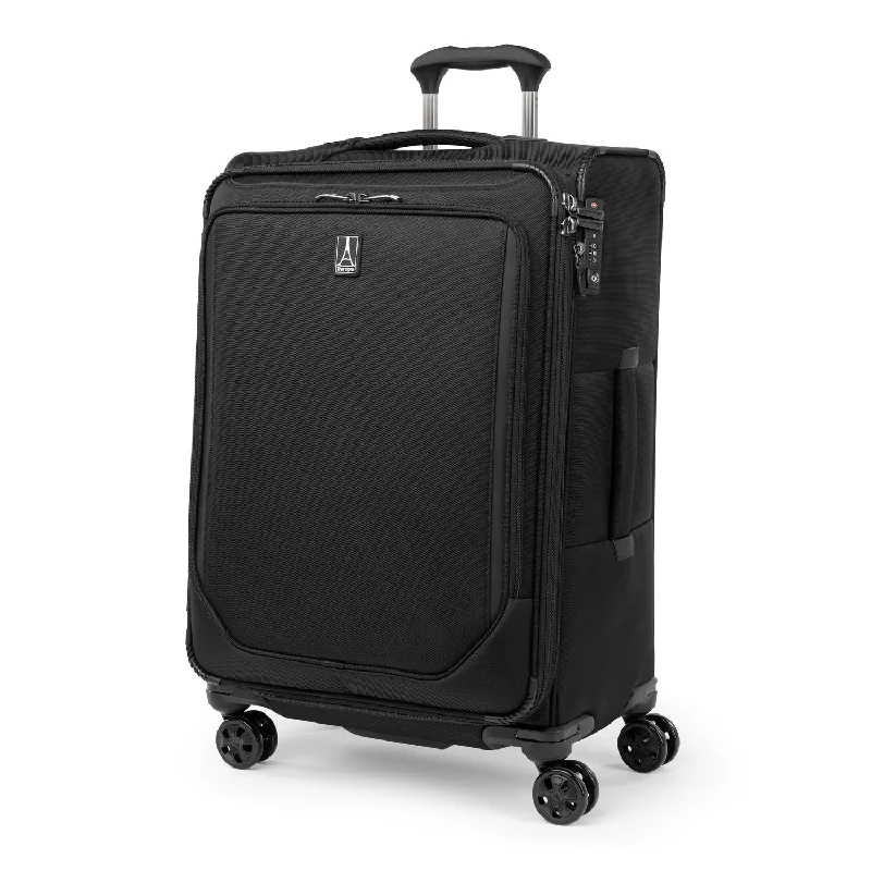 suitcase for luxurious travel experiences-Travelpro Crew™ Classic Medium 25" Check-in Softside Spinner- 4072465