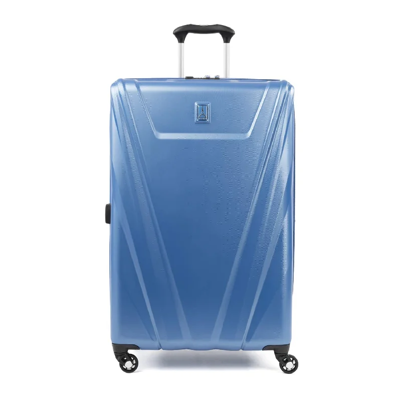 suitcase for sleek travel organization-Travelpro Luggage Maxlite 5 Expandable Hardside Spinner 29" Azure Blue