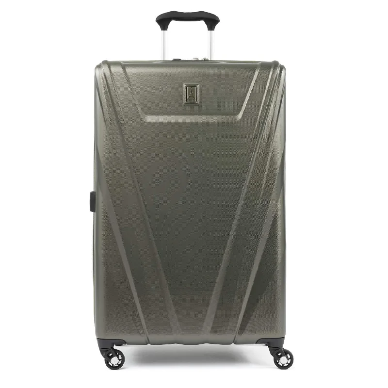 suitcase with smooth gliding wheels-Travelpro Luggage Maxlite 5 Expandable Hardside Spinner 29" Slate Green