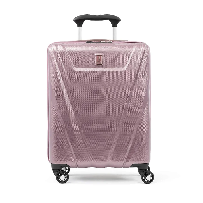 suitcase for efficient airport navigation-Travelpro Luggage Maxlite 5 International Hardside Spinner 19" Dusty Rose