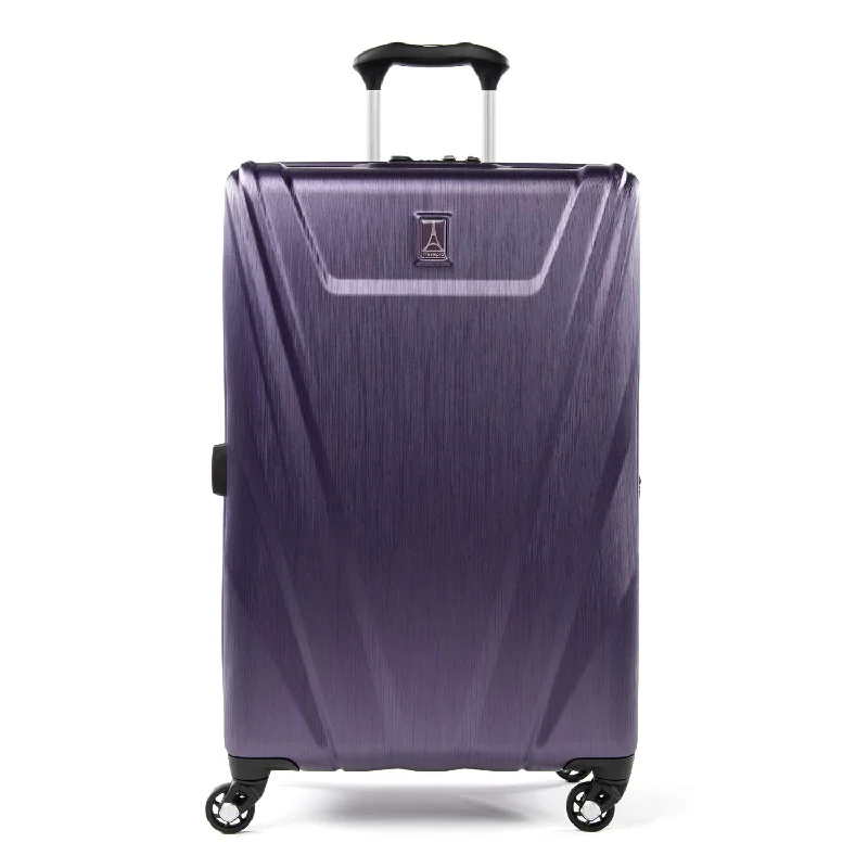 suitcase with anti-theft features-Travelpro Maxlite 5 Hardside 25" Expandable Spinner, Imperial Purple