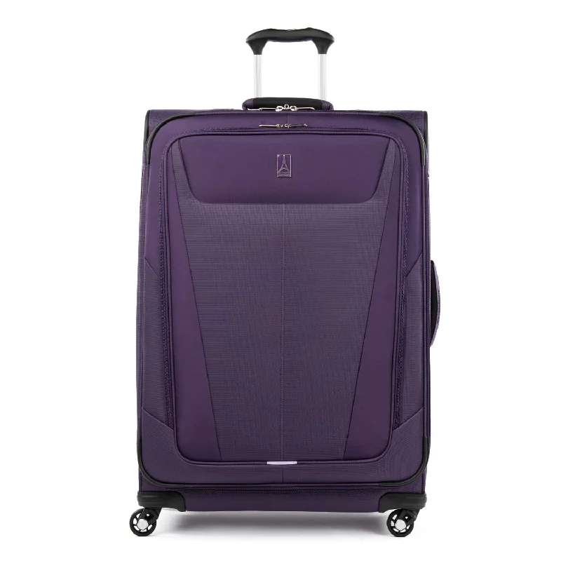 suitcase with extra packing space-Travelpro Maxlite 5 Lightweight Checked Large 29" Expandable Softside Luggage Imperial Purple, 29-inch