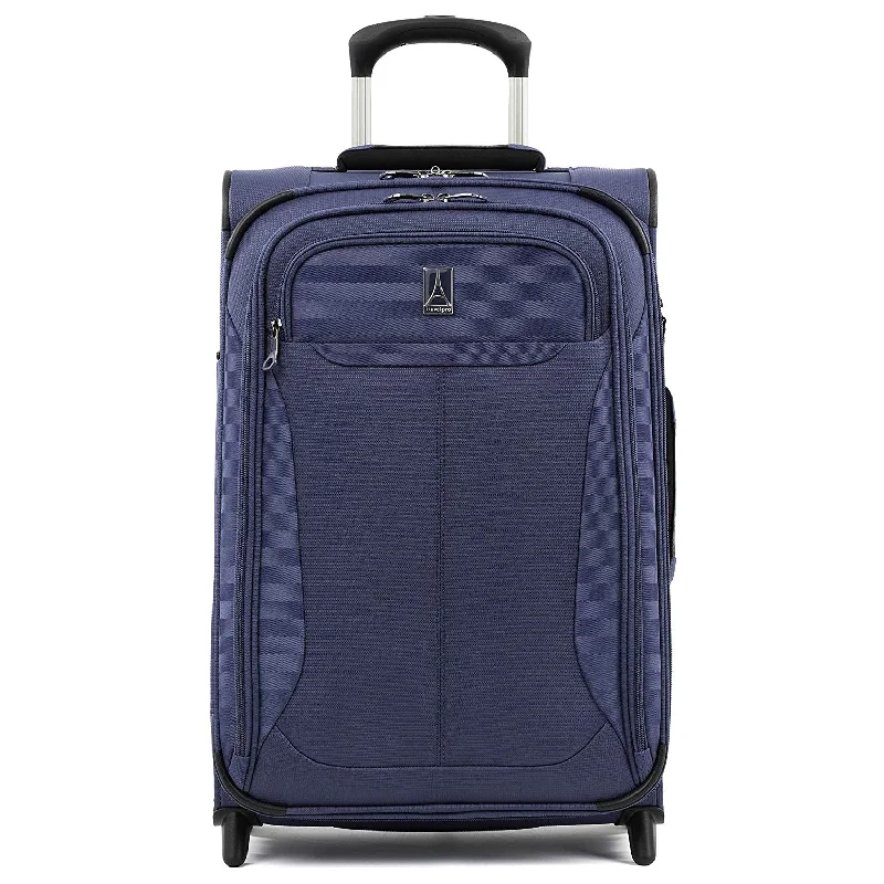 carry-on suitcase with wheels-Travelpro TourLite 22" Expandable Rollaboard Blue