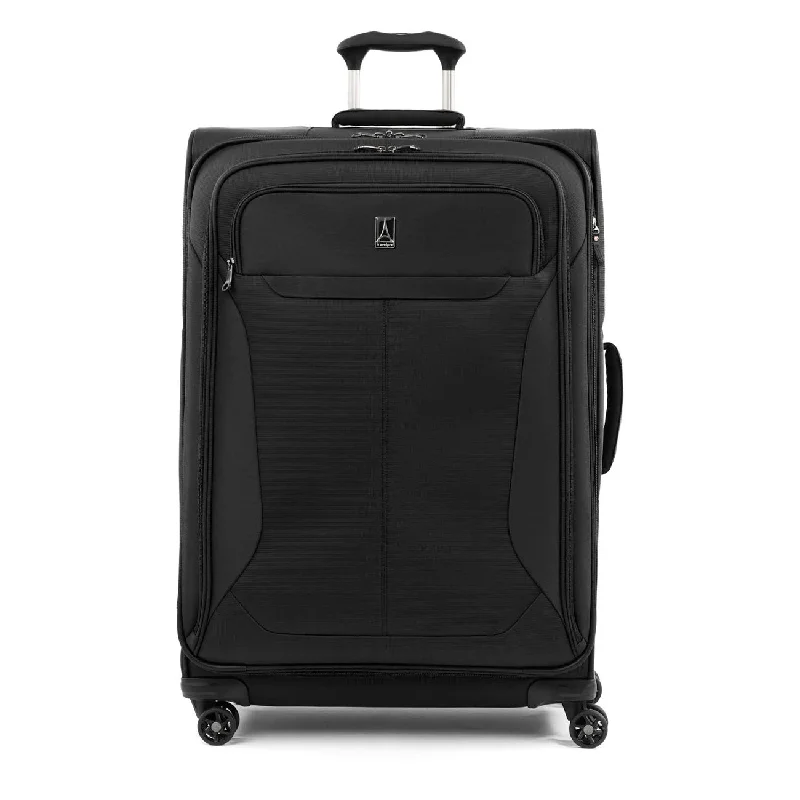 suitcase with professional-grade materials-Travelpro TourLite 29" Expandable Spinner Black