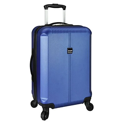 suitcase with premium anti-theft features-U.S. Traveler Carry-On Spinner Luggage, Navy