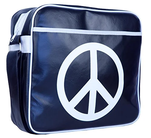 suitcase with comfortable handles for lifting-Urban Factory Peace & Love Bag Notebook Carrying Case, 12" (Pal03Uf)