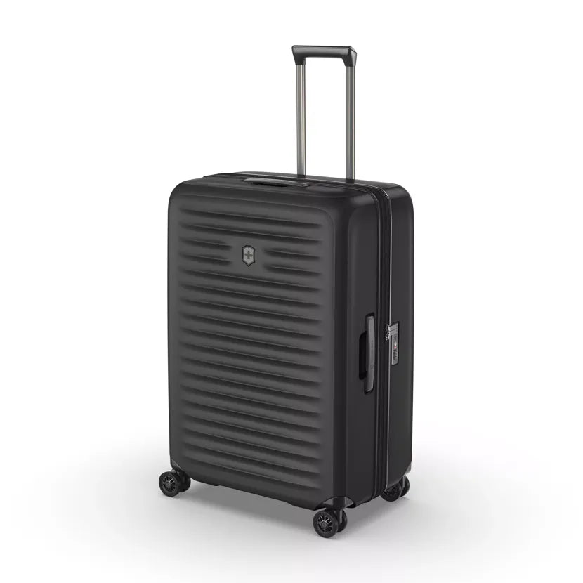 suitcase with exterior storage compartments-Victorinox Airox ADVANCED Large 29.5" Hardside Spinner