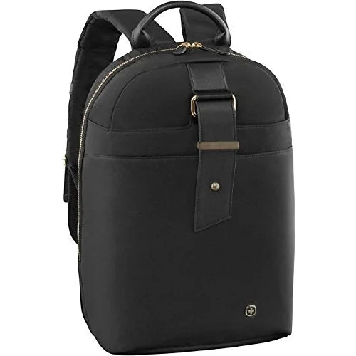 suitcase for keeping clothes wrinkle-free-Wenger Luggage Alexa 16" Women'S Laptop Backpack, Black, One Size